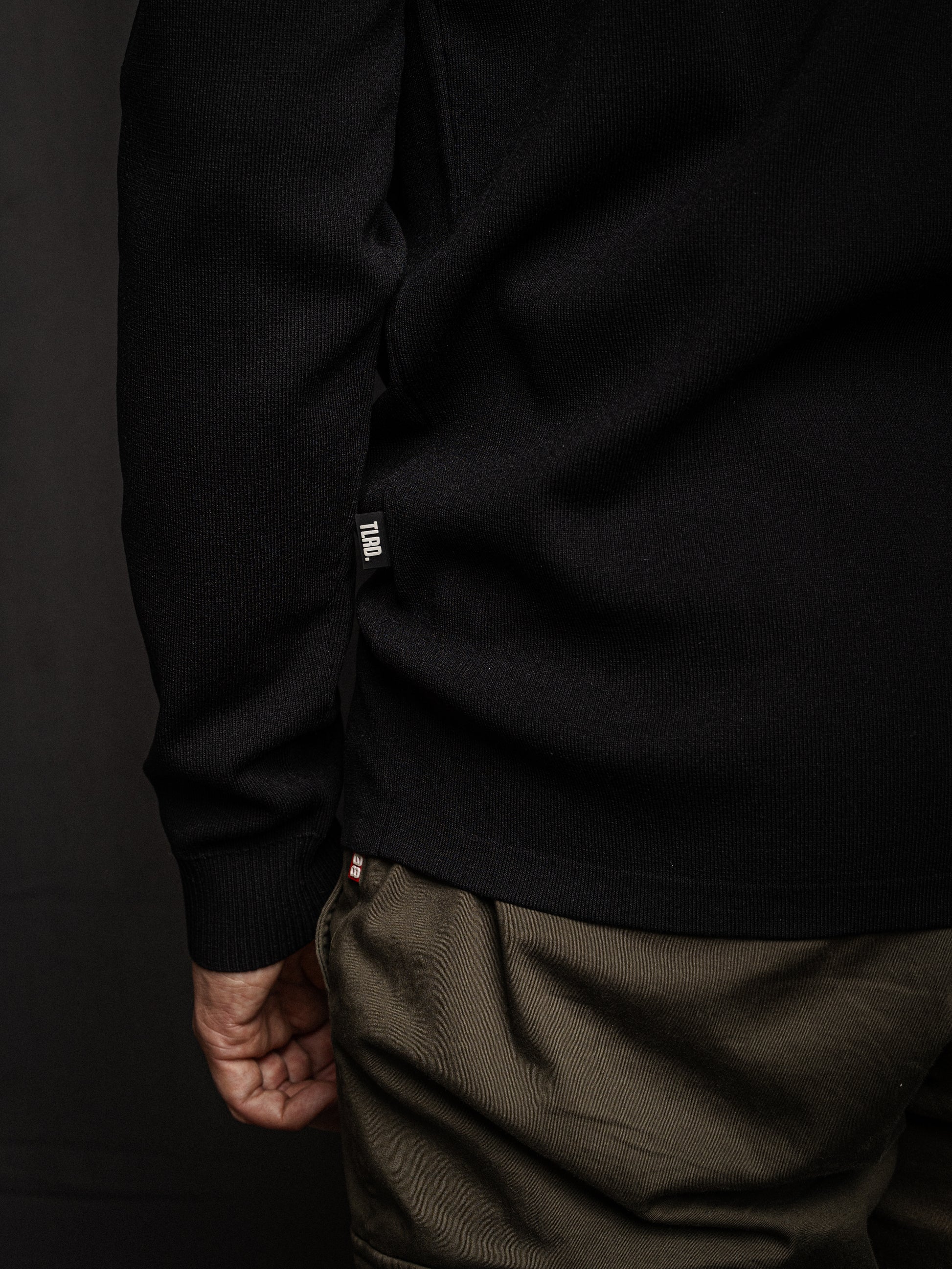 Polo lange mouw met rits (sample)