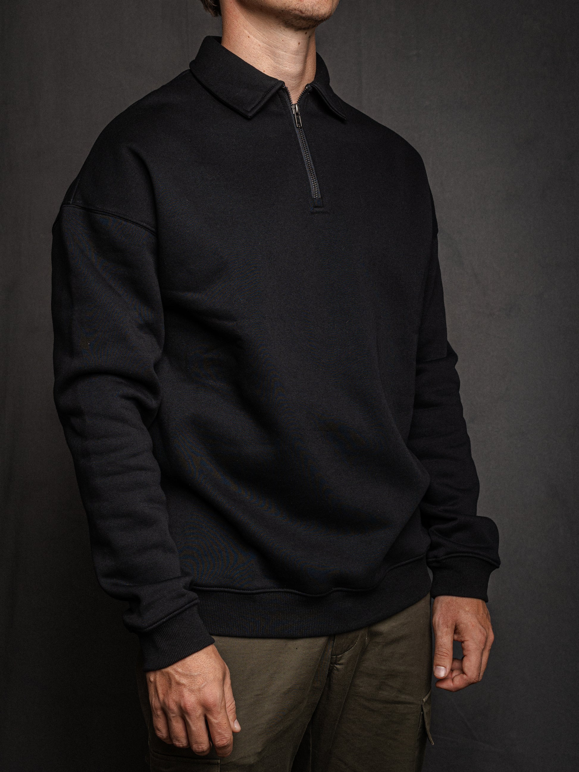 Polo Sweater met rits (sample)