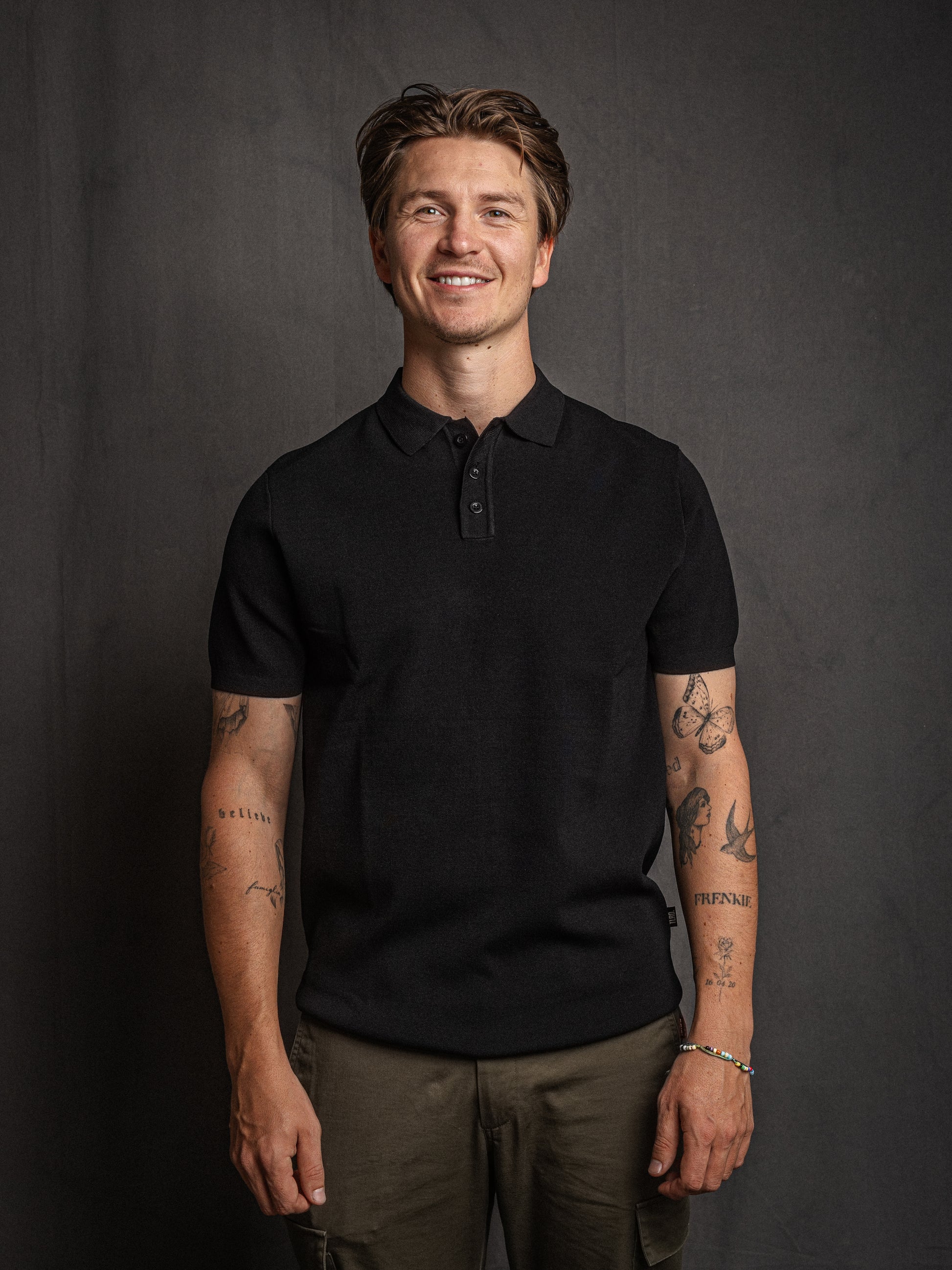 Half Button Polo (sample)