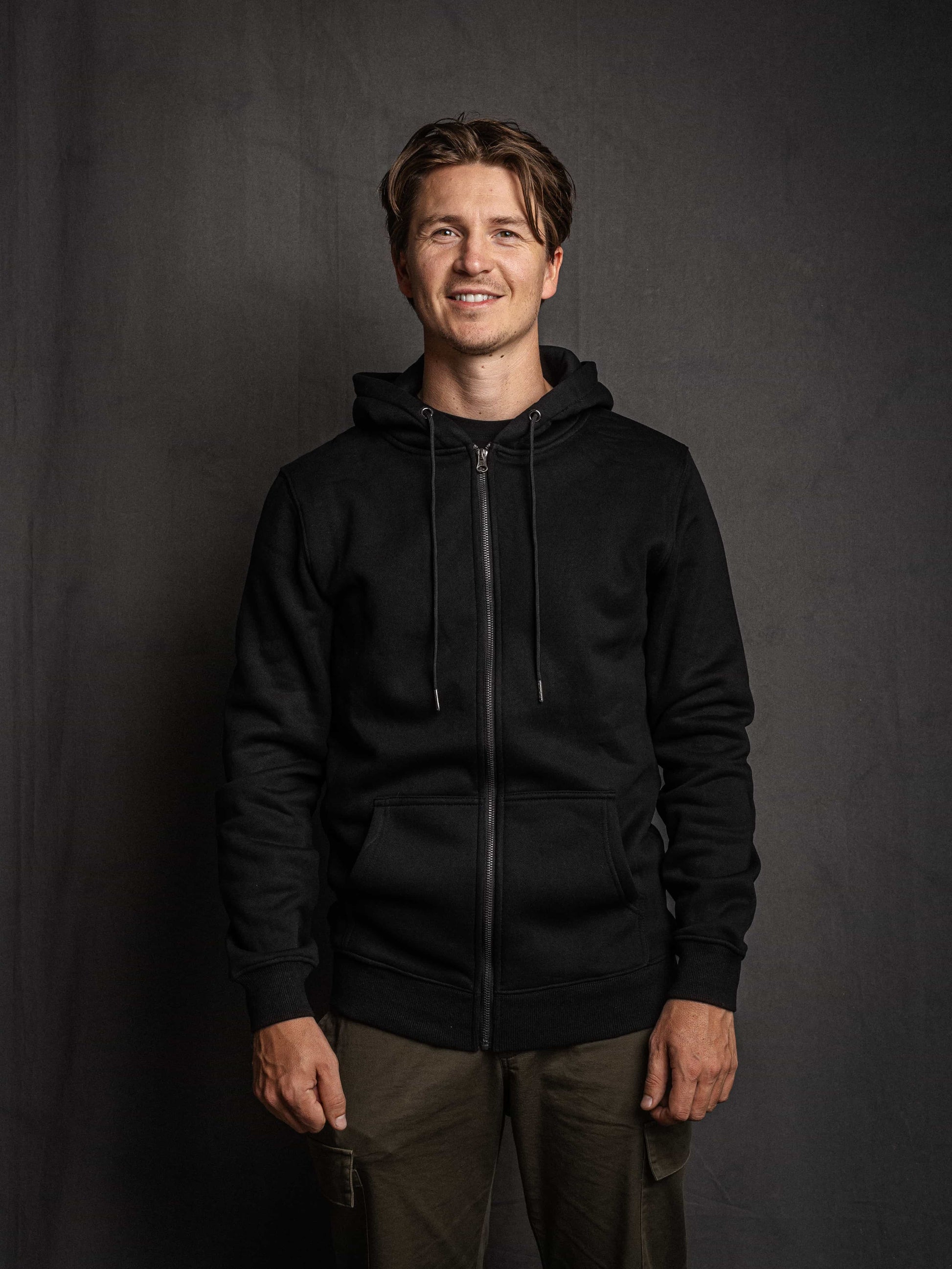 Hoodie met rits