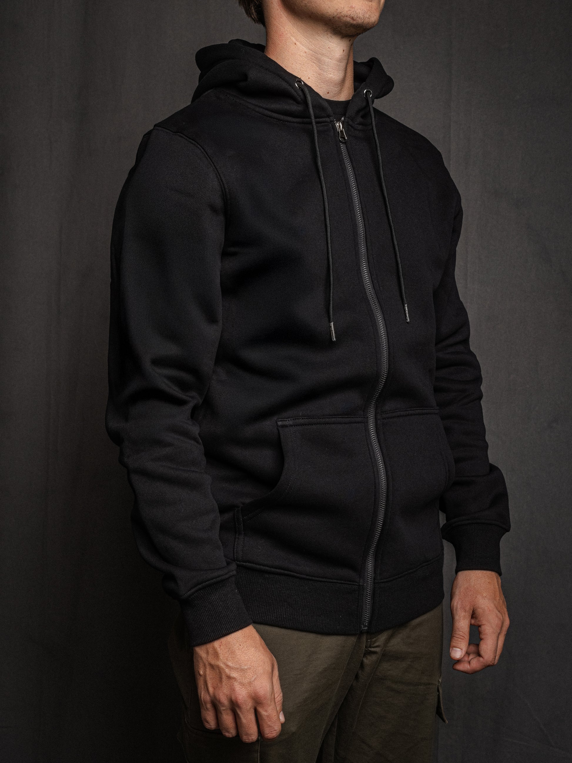 Hoodie met rits
