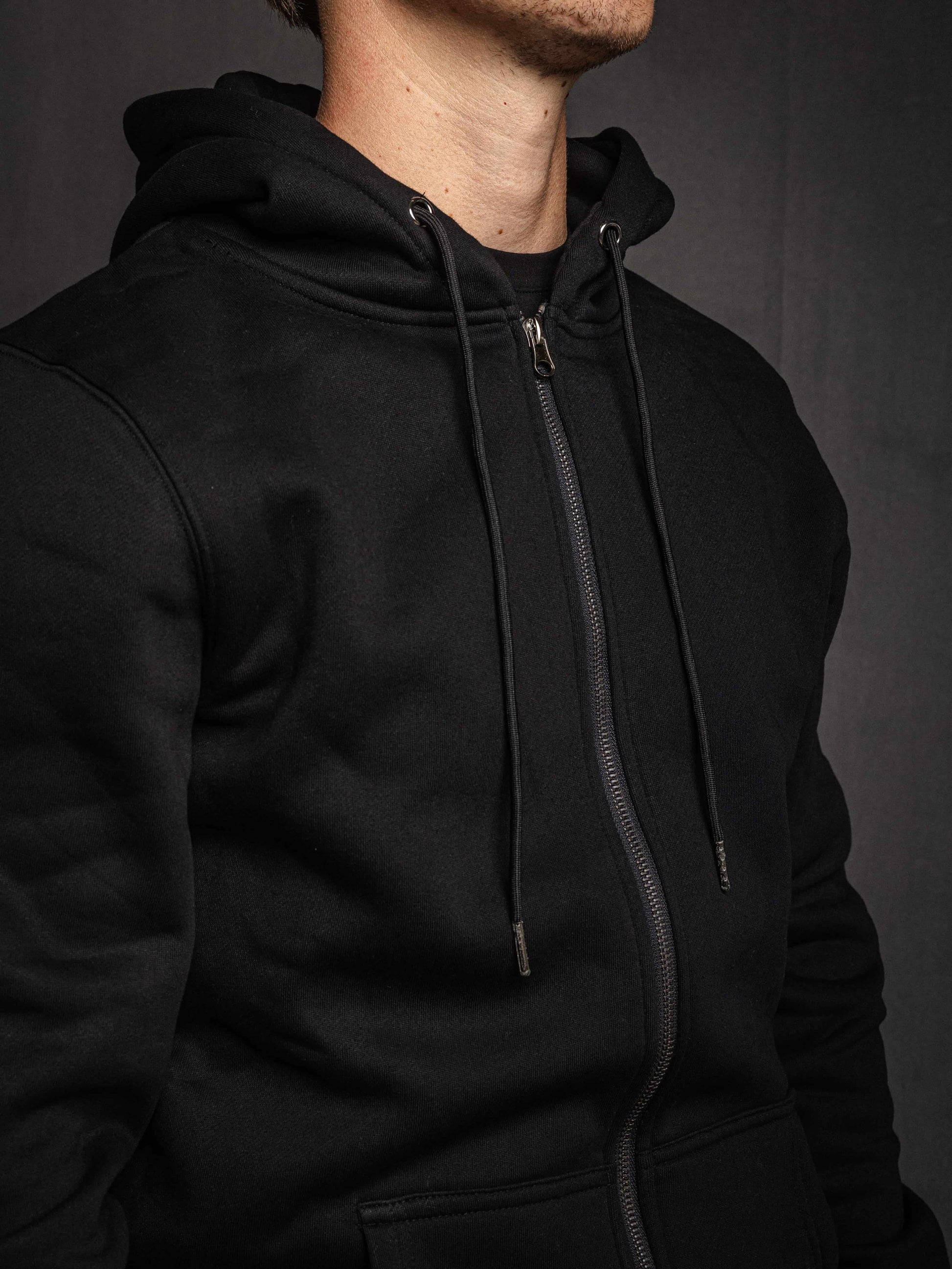 Hoodie met rits